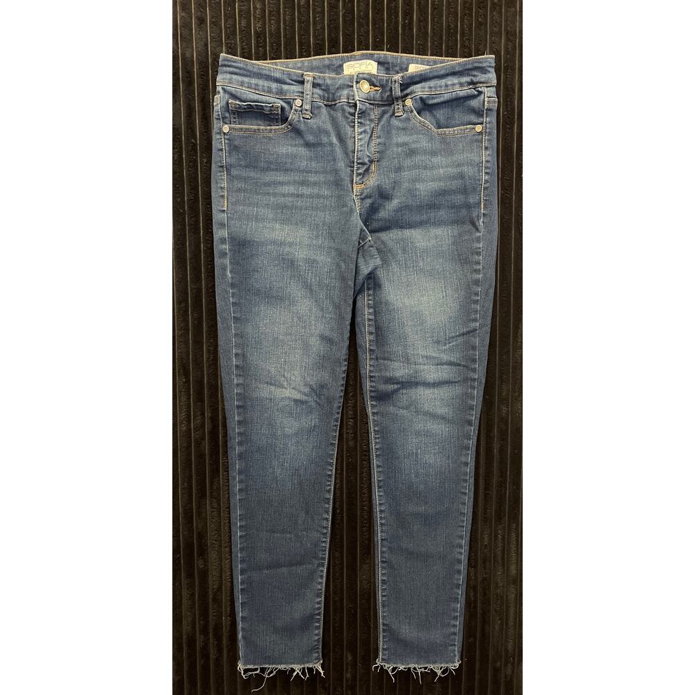 Sofia Jeans Women’s Dark Wash Skinny Ankle Stretch Denim Size 6